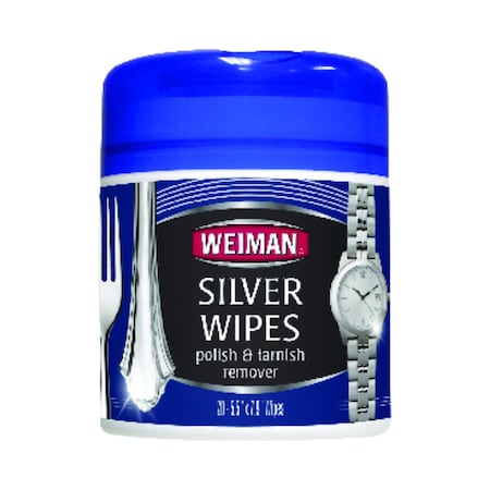 Weiman Products Weiman Mild Scent Silver Polish 20 wipes Wipes 48
